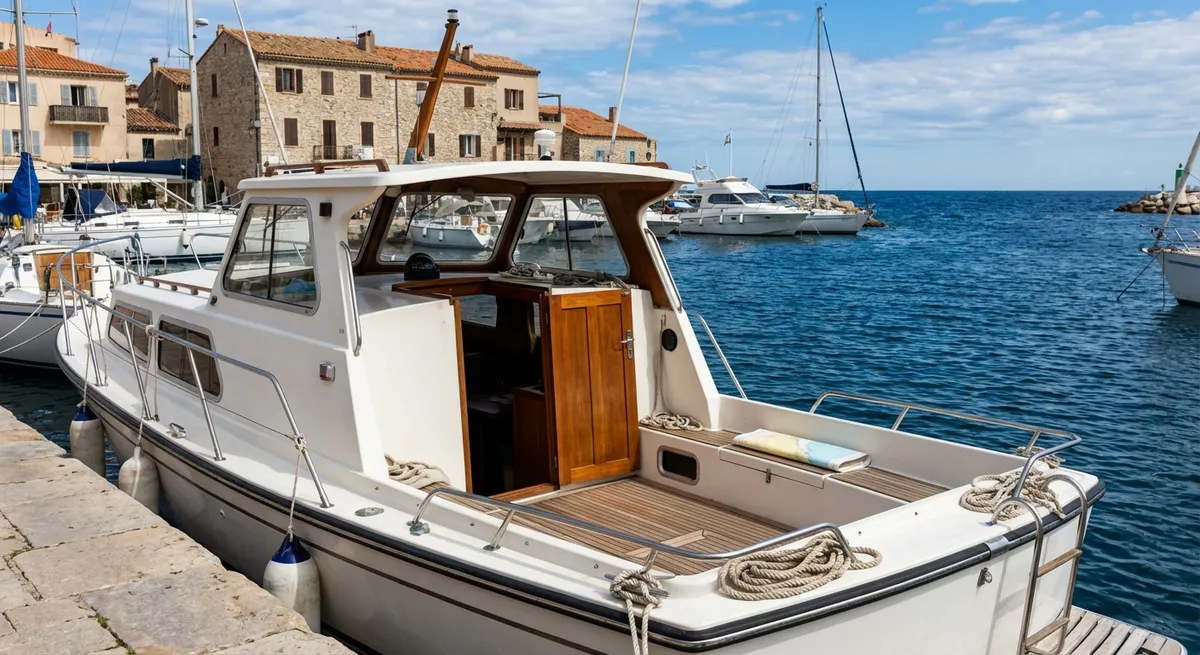 Le cabin-cruiser / yacht moteur