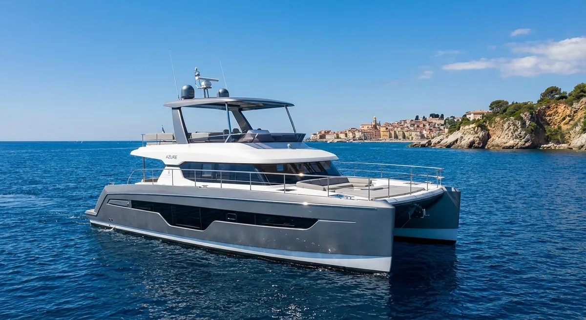 Le catamaran à moteur