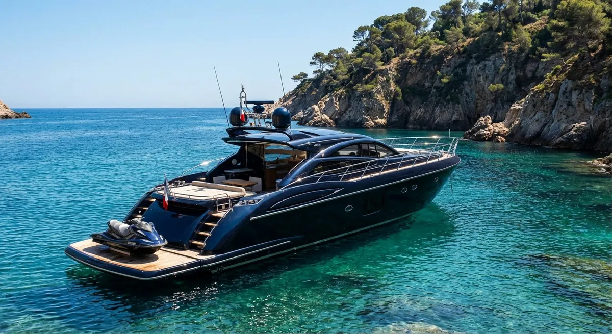 Le yacht 15-20m avec équipage